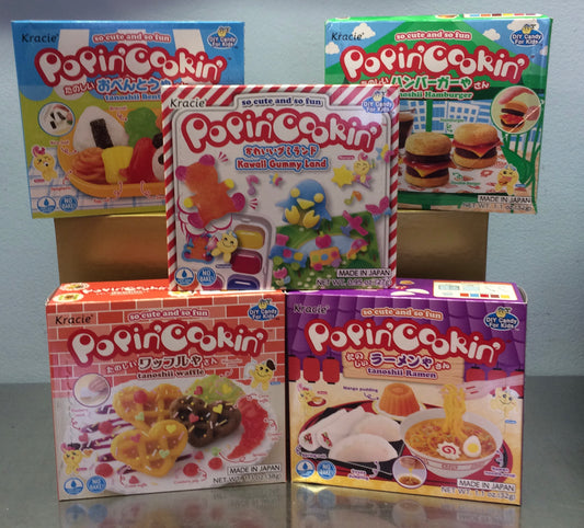 Popin'Cookin'_Sushi_Hambuger_Waffles_Noodles_Ramen_Donuts_Gummy_Gummies