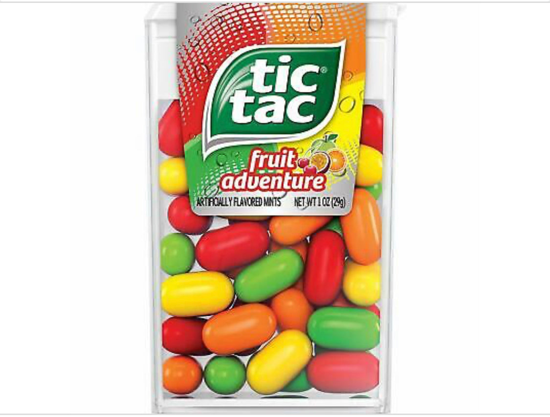 Tic-Tac Fruit Adventure – Evolution Candy