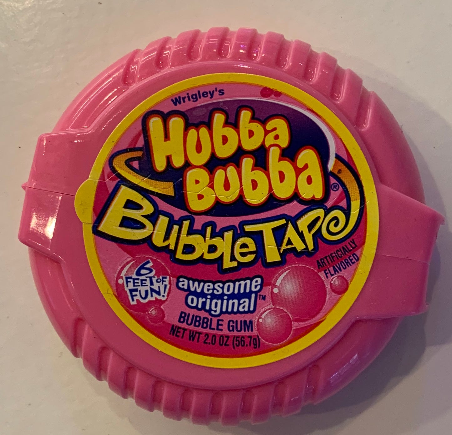 Hubba Bubba Original Bubble Tape Bubble Gum - 6 Foot Roll