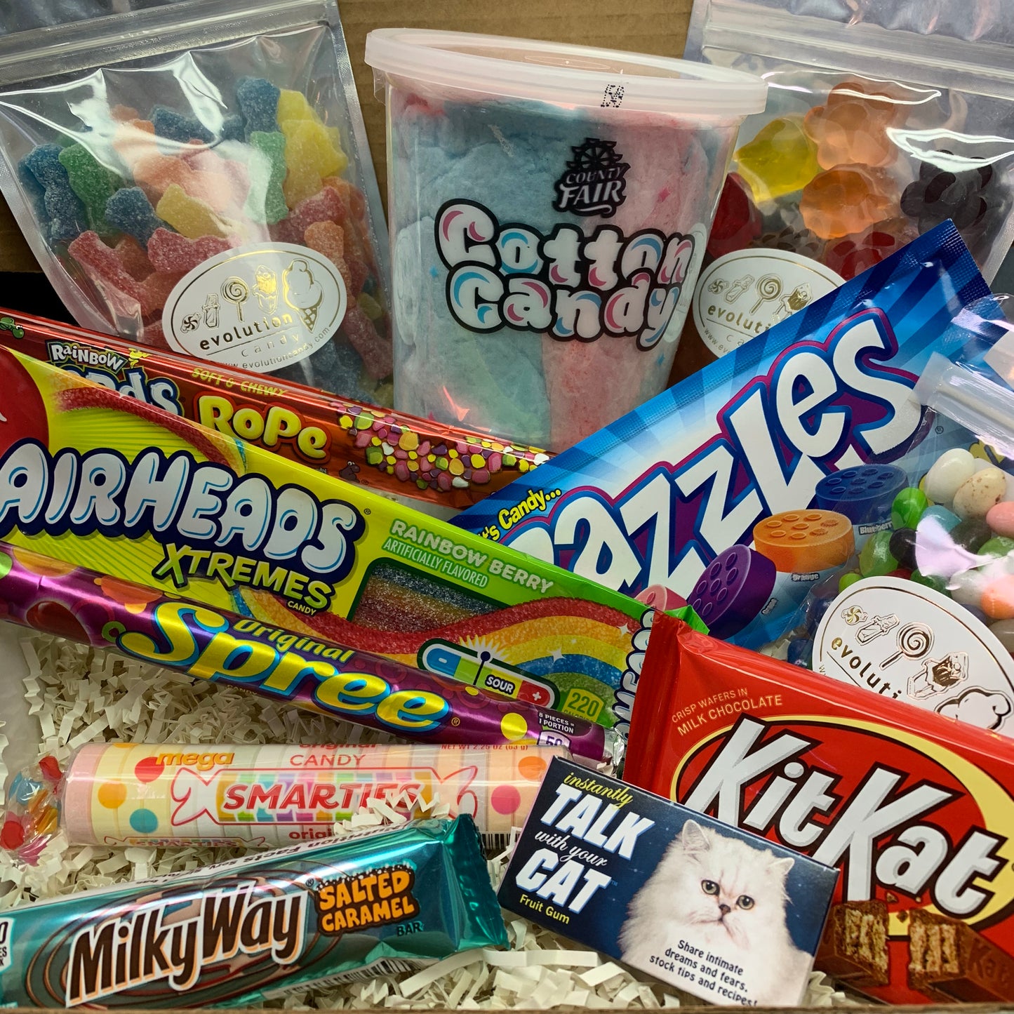 "Virtual Shopping" Candy Box